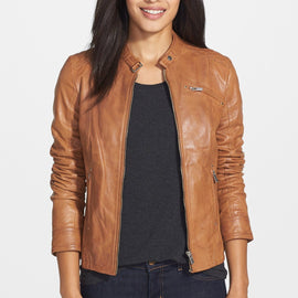 Quilted Leather Jacket