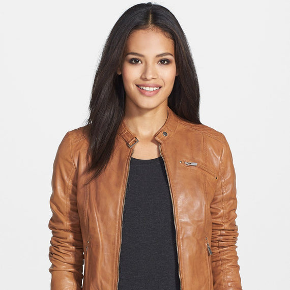 Quilted Leather Jacket